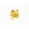 Buy cheap MF180A Cable Female Right Angle SMP Flange Mount Connector from wholesalers