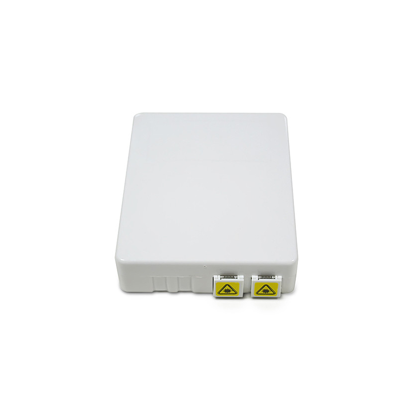 ABS Plastic SC/APC Shutter Adapter FTTH Fiber Optic Termination Box