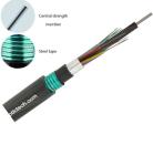 GYTA53 12 Core Armoured Fiber Optic Cable Direct Buried Stranded Loose Tube