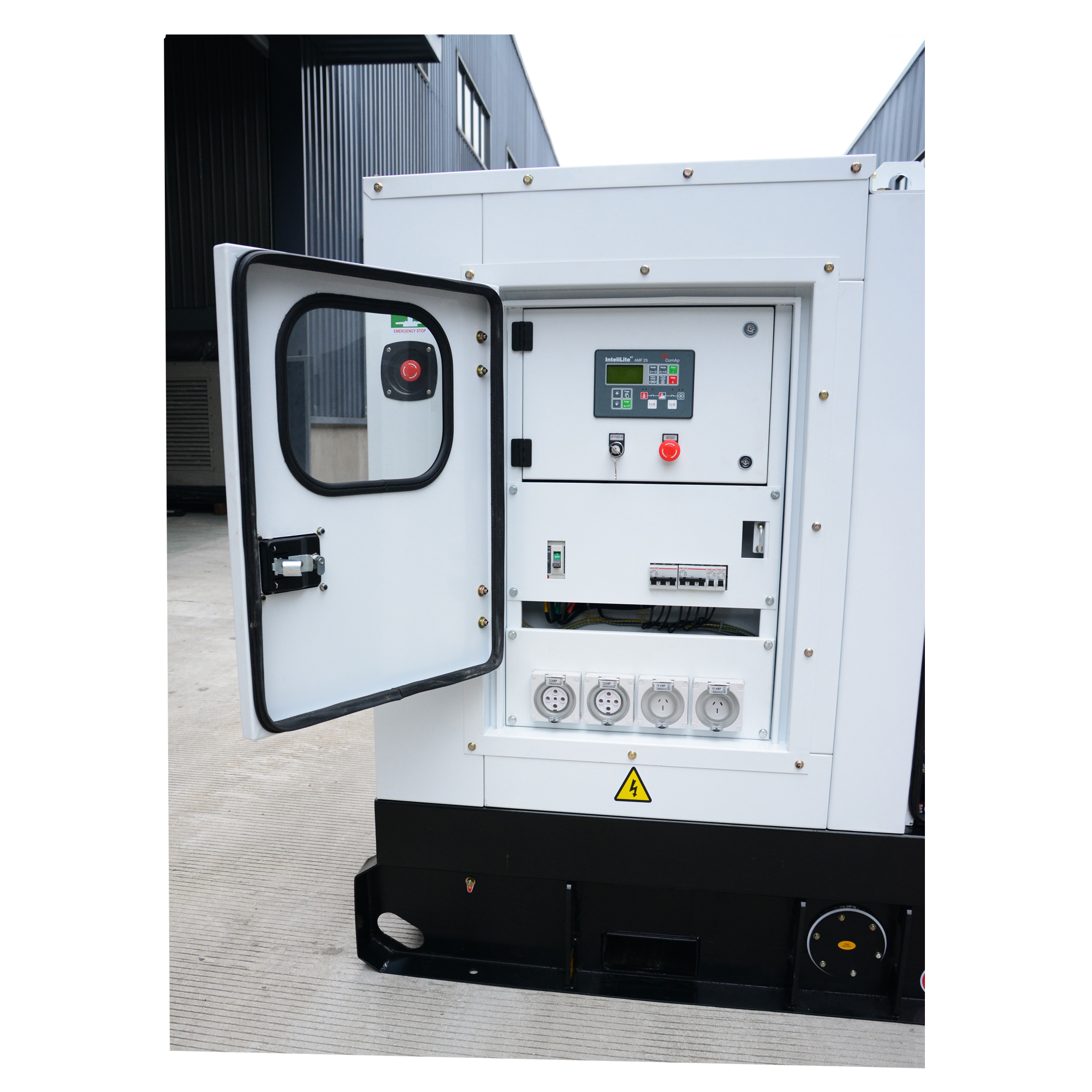 30kVA Isuzu Generator Set , Prime Diesel Generator , 65dBA Silent Generator , JE493ZDB-04