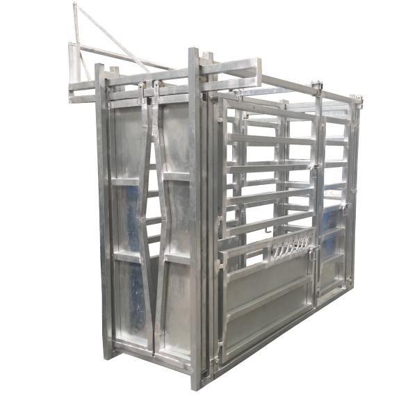 Buy cheap Heavy Duty Steel Cattle Crush Squeeze Chute Stock Yard from wholesalers