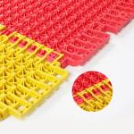 Indoor Outdoor Sports Rubber Floor Elastic Interlocking PPE TPE