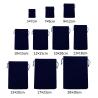 Buy cheap Velvet String Bag Jewelry Drawstring Pouches Wedding Party Gift Bags Mix Colors from wholesalers