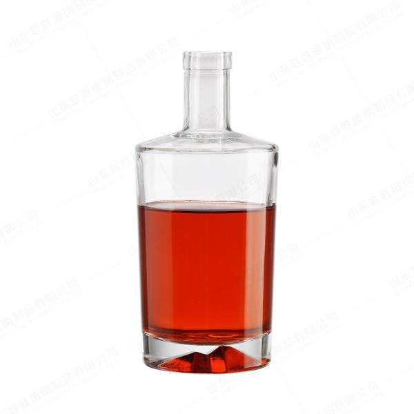 Buy cheap Custom Glass Bottle for Vodka Brandy Gin Tequila Rubber Stopper Sealing Type and Lids from wholesalers