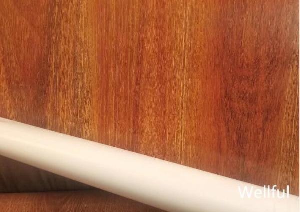 Buy cheap Rolled Decorative PVC Laminated Film 0.15mm With Wear Layer from wholesalers