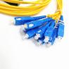 Buy cheap SC/UPC 1X8 ABS Box Type Low Insertion Loss Fiber Optic PLC Splitter from wholesalers