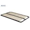 Buy cheap Minimalist Curved Poplar Antirust Slat Bed Frame from wholesalers