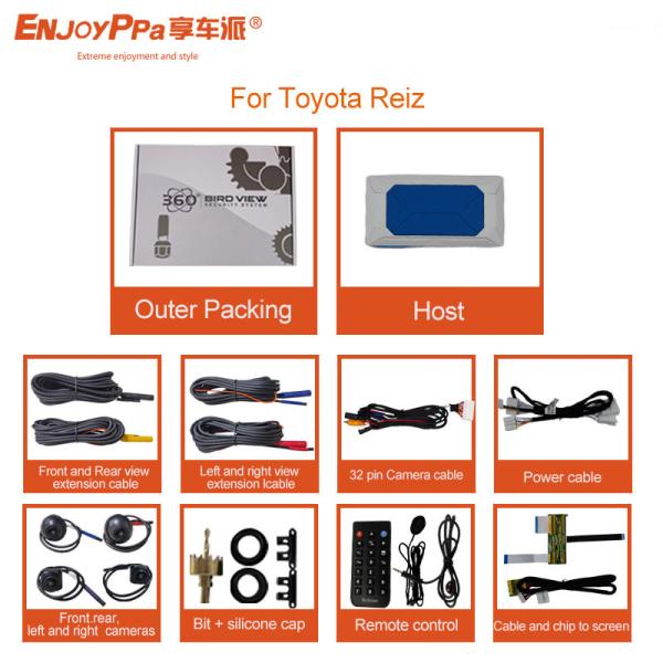 Buy cheap Enhance Your Driving Experience with 360 Car Camera System For Toyota Reiz from wholesalers