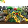 Buy cheap Safe And Durable Plastic Playground Equipment Outdoor Kids Backyard Slide from wholesalers