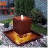 Buy cheap Garden Ornaments Metal Landscape Corten Steel Water Feature Outdoor from wholesalers