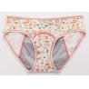 Buy cheap 3 Layer Girl Cotton Period Underwear Female Printed Menstrual Period Panties Breathable Physiological Panties from wholesalers