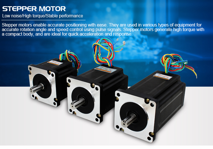 5A Current/Phase High Speed 450B Stepper Motor with Brake for CNC Machine and Phase