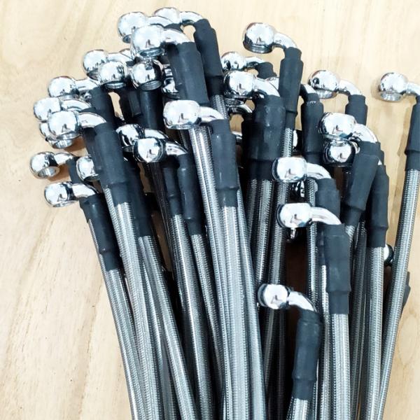 Buy cheap Anti-abrasion Hydraulic Brake Hose Metric Banjo Fitting Chromed from wholesalers