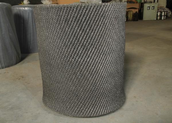 Buy cheap AISI304 Crimped Knitted Wire Mesh Roll Demister Mist Eliminator Material from wholesalers