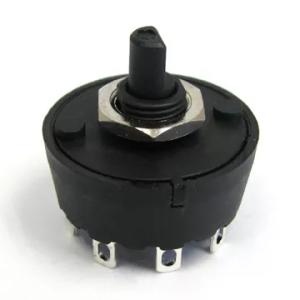 Wholesale Juicer 29mm Continuous Rotary Switch 6A 1 Pole 12 Way Rotary Switch  Fan from china suppliers