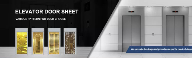 Mirror Etching SS Elevator Door Panel 1.0mm Thick 316 Stainless Steel 4 X 8 Sheets
