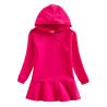 Buy cheap Children'S Dress Clothing Girls Custom Cotton Dress Kids Hooded Sweater Dress from wholesalers