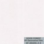 OEM Flattened PP Decorative Film Pure Color Series Crack Grain