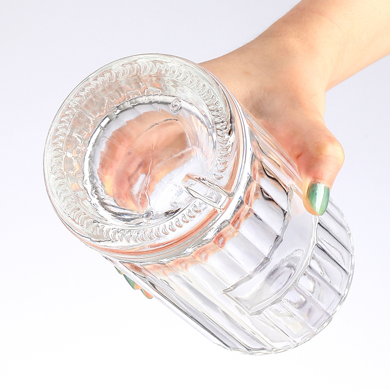 Hot Stamping Surface Handling Custom Logo Empty Glass Bottle for Liquor Rum Gin Tequila