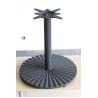 Buy cheap Restaurant Furniture Round Metal Table Base 28" Height Powder Coat Finish from wholesalers