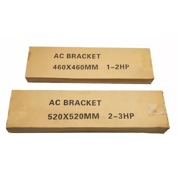 Cold Rolled Steel AC Unit Repair Parts Folding Wall Mounting Bracket 1.8mm