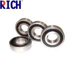 Rubber Cover 6000 N Steel Ball Bearings High Perfprmance With Locking Groove