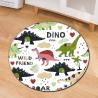 Buy cheap Living Room Carpet T4 Polyester Fiber Computer Chair Floor Mat 80cm 60cm Circular Area Rugs from wholesalers