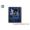 Buy cheap Grimace Theme 3D Lenticular Pictures With Black Plastic Frame / Lenticular Photo Printing from wholesalers