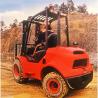Buy cheap 2wd 4wd Diesel Forklift Truck All Terrain Forklift 19km/H Running Speed from wholesalers