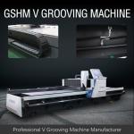 Buy cheap 1560 Hydraulic High Speed V Grooving Machine For Metal V Groove Cutting Machine from wholesalers