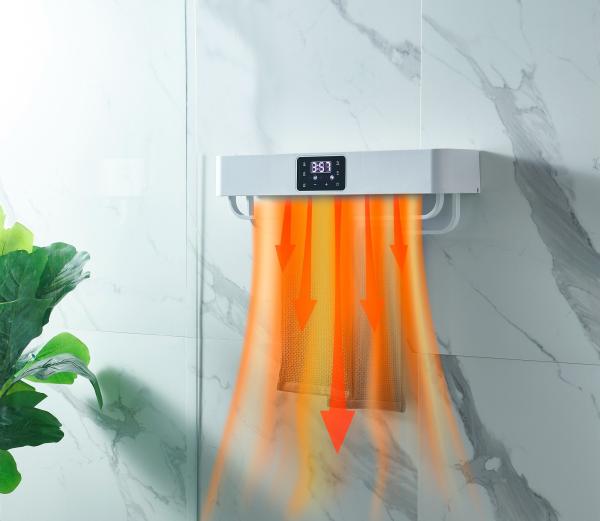 Buy cheap UVC Bathroom Towel Racks With Electric Heating Warmer Wall Mount UV Towel Dryer from wholesalers