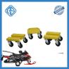 Buy cheap Anti-Rust Powder Coating Snowmobile Wheel Dollies Set Heavy Steel from wholesalers