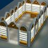 Buy cheap Bulk Dry Bakery Display Case , Wooden Display Cabinet Secure Big Capacity from wholesalers