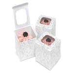 kraft cookie cake display box Food dessert diplay paper packaging box kraft