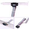 Buy cheap High Quality Motherboard RS232 DB9 Pin Com Port Ribbon Serial Cable Connector Bracket from wholesalers