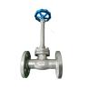 Buy cheap SS304 PN40 Flange Type Cryogenic Globe Valve Long Stem Low Temperature from wholesalers