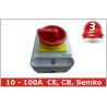 Buy cheap Waterproof IP65 Rotary Isolator Switch / 2 Pole 3 Pole Disconnect Switch from wholesalers
