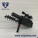 Rifle Type Anti Drone Jammer Gun GPS Wifi Signal Blocker 1000-1500 Meters