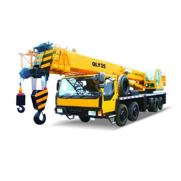 Buy cheap 35Ton best quality Truck Crane QLY35 from wholesalers