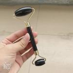 Buy cheap Skin Tightening Black Obsidian Face Jade Roller from wholesalers