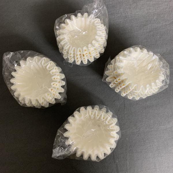 Buy cheap B02 Virgin Wood Pulp Coffee Filter Bowl Paper 185 X 50 Mm For 2 - 4 Cups from wholesalers