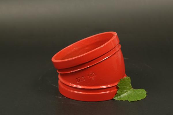 Buy cheap 22.5° Victaulic Piping Systems 3mm Threaded Grooved for Oil Gas from wholesalers