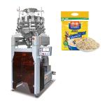 Automatic Multi Head Weigher Snack Food Vffs Nitrogen Packing Machine With Metal