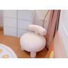 Buy cheap 40cm Contemporary Dining Chairs Upholstered Nordic White Single Sofa from wholesalers