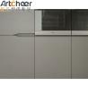 Buy cheap Home Improvement Kitchen Cupboard with Eased Edge Countertop and Pure Acrylic Material from wholesalers