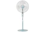 65W 16'' Electric Stand Fan 3 Speed Setting Full Copper Motor Remote Control