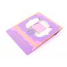 Buy cheap Pinkish Cake Cardboard Boxes Collapsible Paper Box With Window from wholesalers