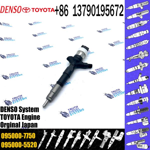 Buy cheap Fuel injector 23670-30300 095000-7760 095000-7761 095000-7751 095000-7750 for diesel engine spare parts from wholesalers