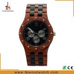 Hot selling japan movement Fashion design whosale wood watch