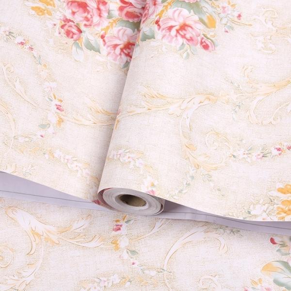 Buy cheap Moisture-Proof Modern Design 3D Self-Adhesive Damask PVC Wall Paper for Home Decoration from wholesalers